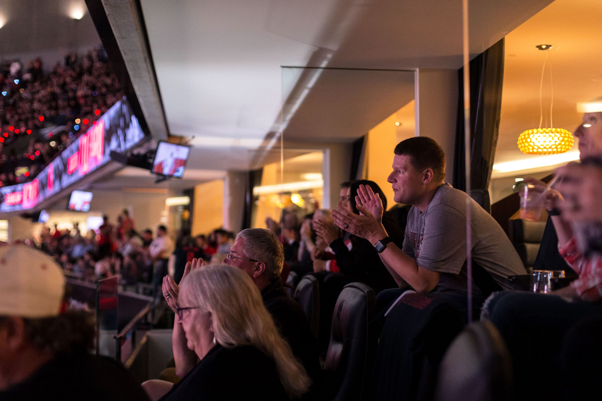 Party suite seating